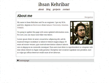 Tablet Screenshot of kehribar.me